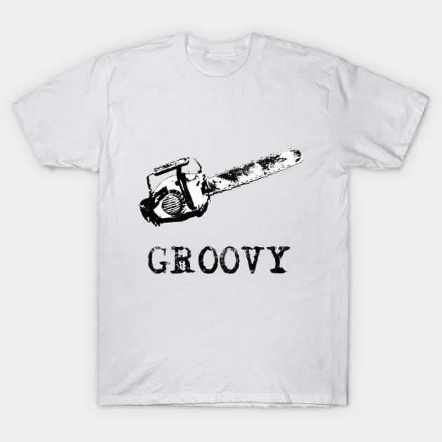 Ash vs Evil Dead --- Groovy T-Shirt by teeesome